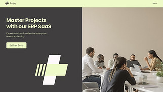  website templates - SaaS Company (Playful)